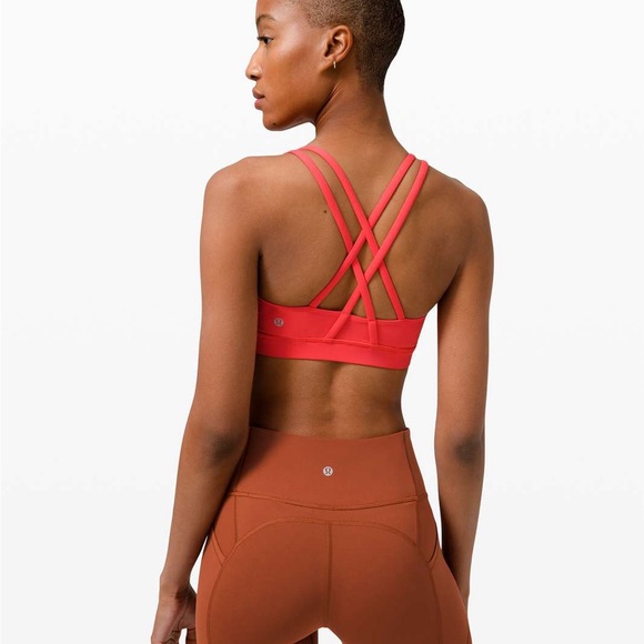 Lululemon Athletica Bold Red Sports Bra - Picture 5 of 9